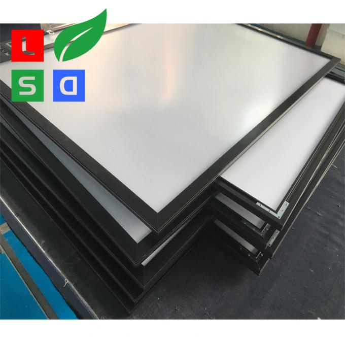Aluminum Ultra Slim LED Snap Frame Light Box For Indoor Poster Display