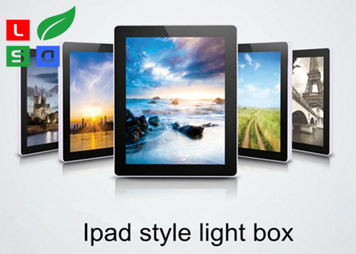 Ipad Style LED Light Box Single Sided 2800 LUX Brightness For