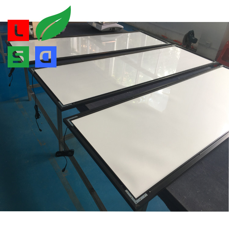Aluminum Ultra Slim LED Snap Frame Light Box For Indoor Poster Display
