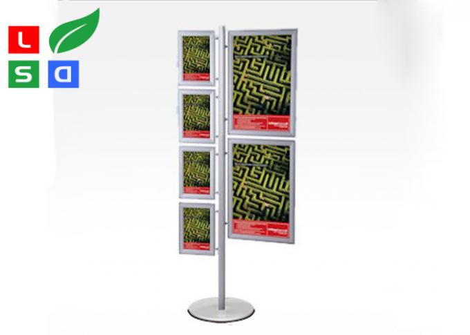 Freestanding Pole Trade Show Displays Snap Frame Durable Portable