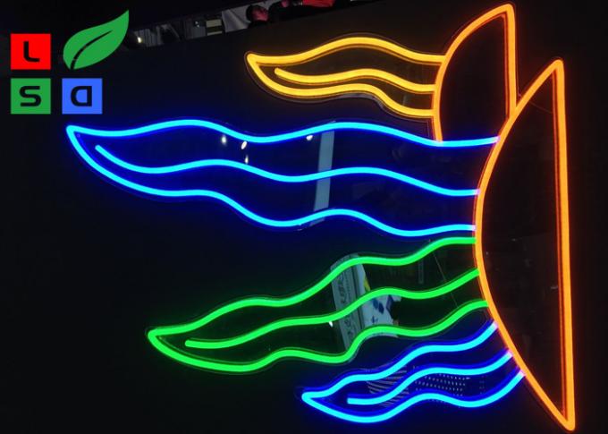 Multi Color Art Design Led Neon Signs For Christmas Festival Decoration ...