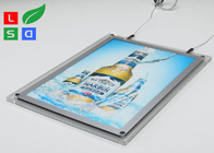 2mm Clear Acrylic LED Crystal Light Box HS Code 94056000 For Ceiling Hanging