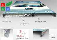 Ultra Thin Depth 65mm LED Fabric Light Box 6500K For Store Interior Display