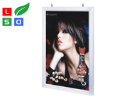 2 Sides DC12V LED Slimline Light Box Backlit Snap Frames For Shop Window Display