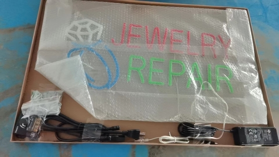 Jewellery Repair Or Shoe Repair Customerized  LED Neon Sign  Indoor  Decoration Acrylic DC12V