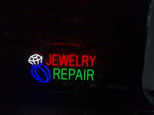 Jewellery Repair Or Shoe Repair Customerized  LED Neon Sign  Indoor  Decoration Acrylic DC12V