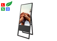 Freestanding 43Inch HD Lcd Advertising Board For Clothing Shop