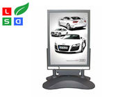 32mm width LED Poster Stand Display Pavement Sign Board For Advertising
