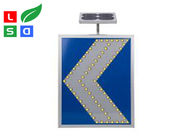 Portable 12V 10W Solar Powered Led Traffic Signs Solar Road Signs For Public