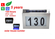 0.5W Solar Powered LED Signs 5050SMD LED Solar House Number Light
