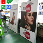 SMD2835 LED Fabric Light Box frame 80mm Thickness Low Power Consumption