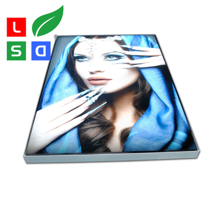 Backlit 30mm Thickness SEG Fabric Lightbox low flickering