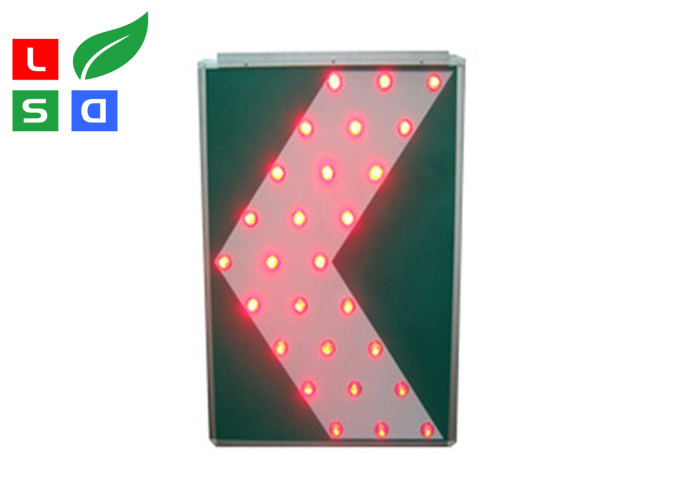 Portable 12V 10W Solar Powered Led Traffic Signs Solar Road Signs For Public