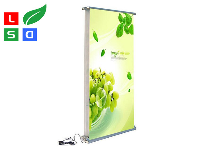 Electric Motorised 850 x 4080mm Roll Up Poster Stand Scrolling Poster