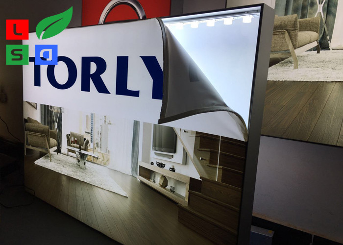 Edge - Lit Fabric Light Box 2835 SMD LED Source Double Side For Retail ...