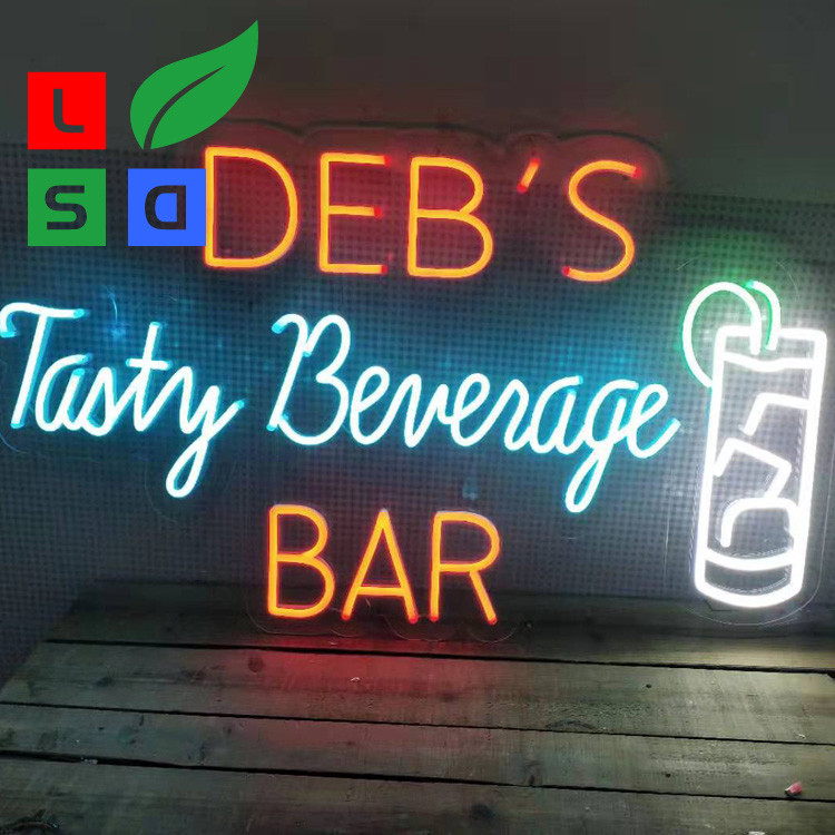 customizable Colorful LED Neon Signs Neon Letters For Wall Hanging IP65