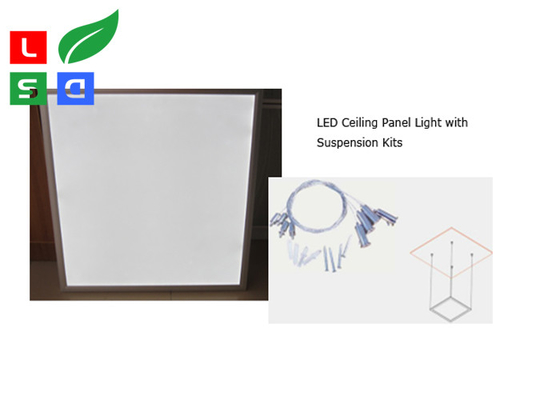 595x595mm 40W Flat LED Light Guide Plate For Factory Warehouse Ceiling