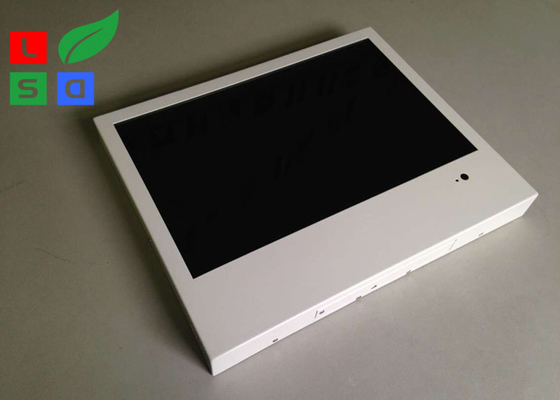 White Frame 15.4inch Lcd Advertising Display Monitor 1280 x 800 Resolution