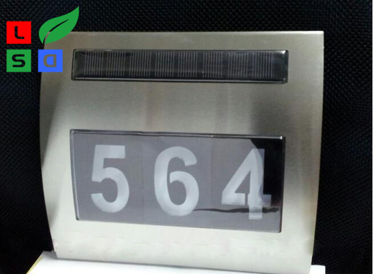 0.5W Solar Powered LED Signs 5050SMD LED Solar House Number Light