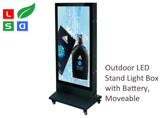 B1 700x1000mm Outdoor LED Poster Stand Display Double Sided