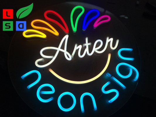 High Quality Colorful Animate Custom Neon Light Signs 3D LED Neon Sign Letter